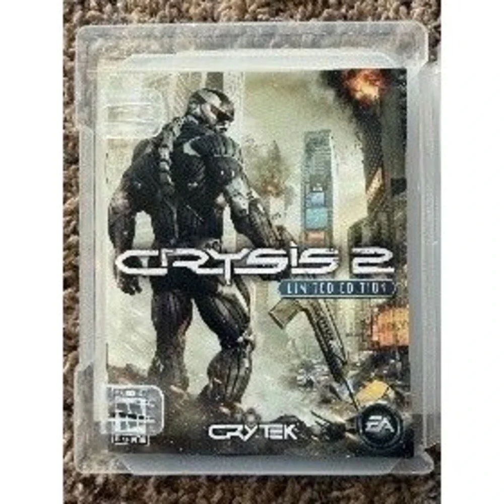 EA Crysis 2 Limited Edition PlayStation 3 PS3 Game Disc Crytek M 2011